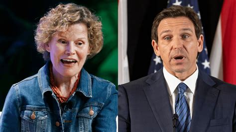 Judy Blume tears into Florida, DeSantis: 'Teachers are under fire, librarians are threatened'